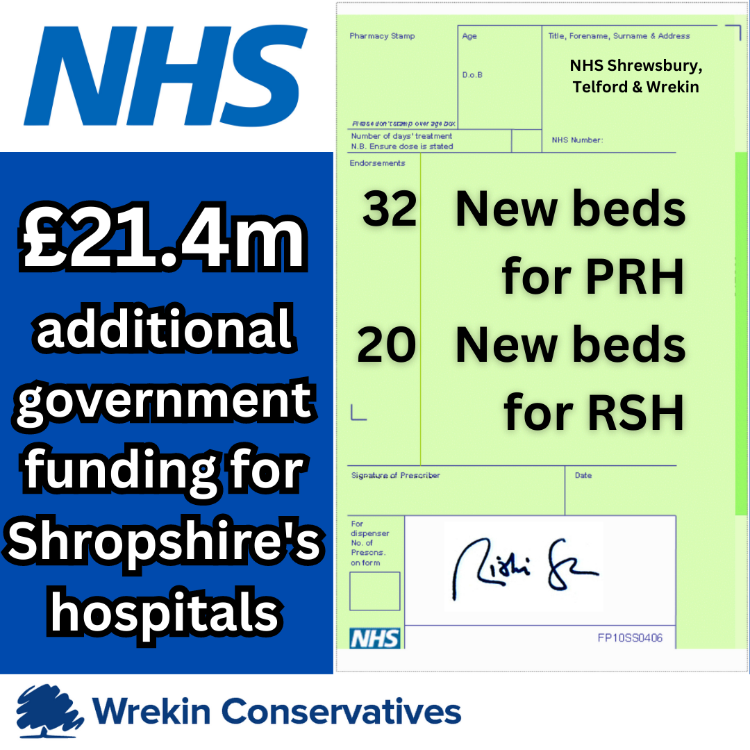 £214m Additional Funding For Hospital Beds The Wrekin 2900